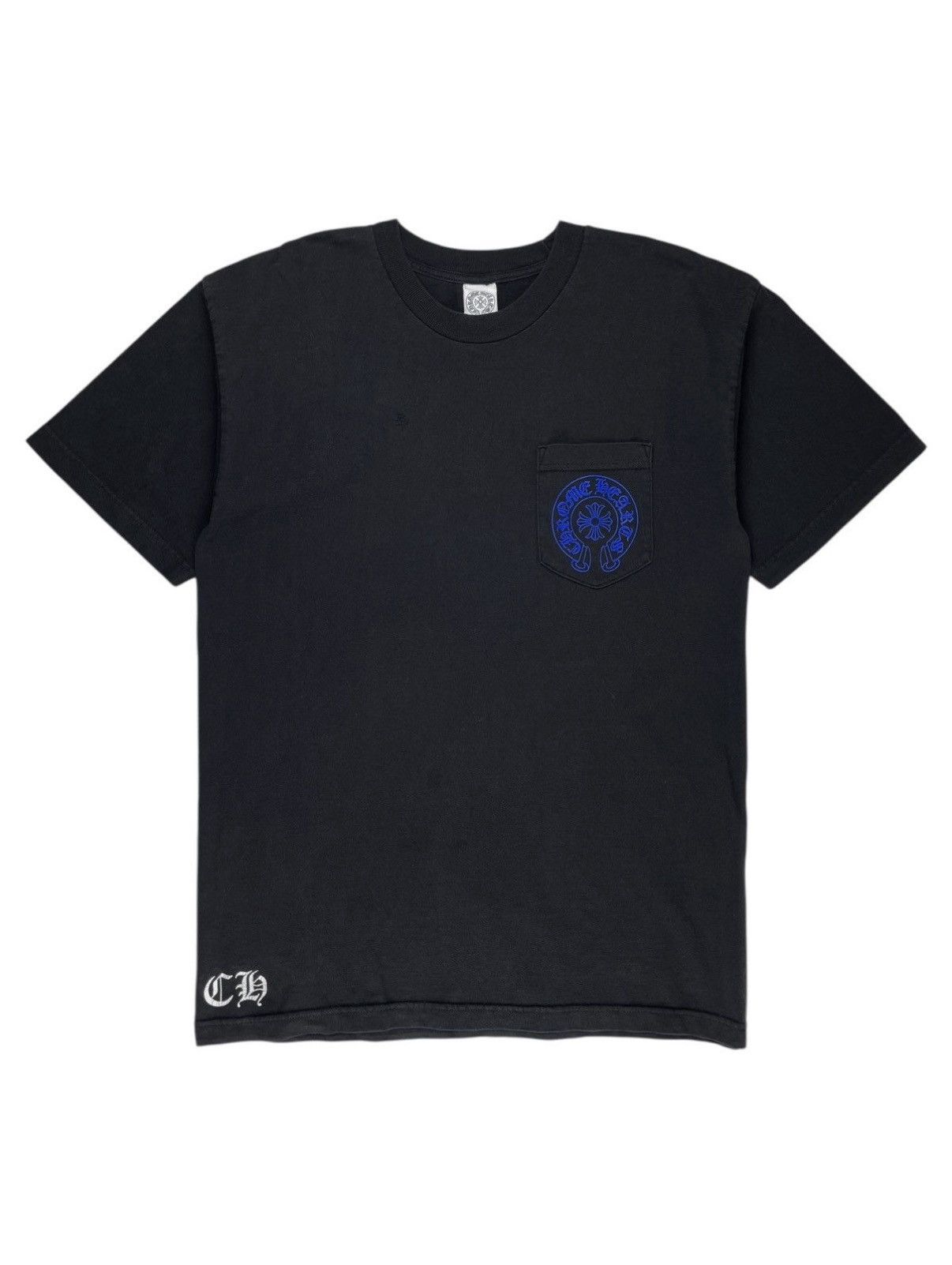 Chrome Hearts Chrome Hearts Vintage Blue Floral Plus Cross Tee Size US S / EU 44-46 / 1 - 2 Thumbnail