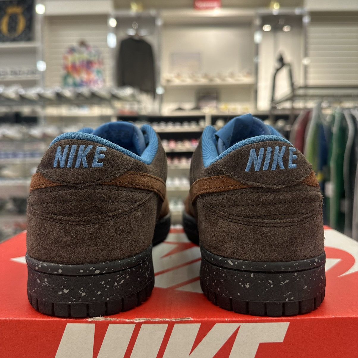 Nike Size 11- Nike Dunk Low CL Baroque Rustic Brown 304714-228 Size US 11 / EU 44 - 4 Thumbnail