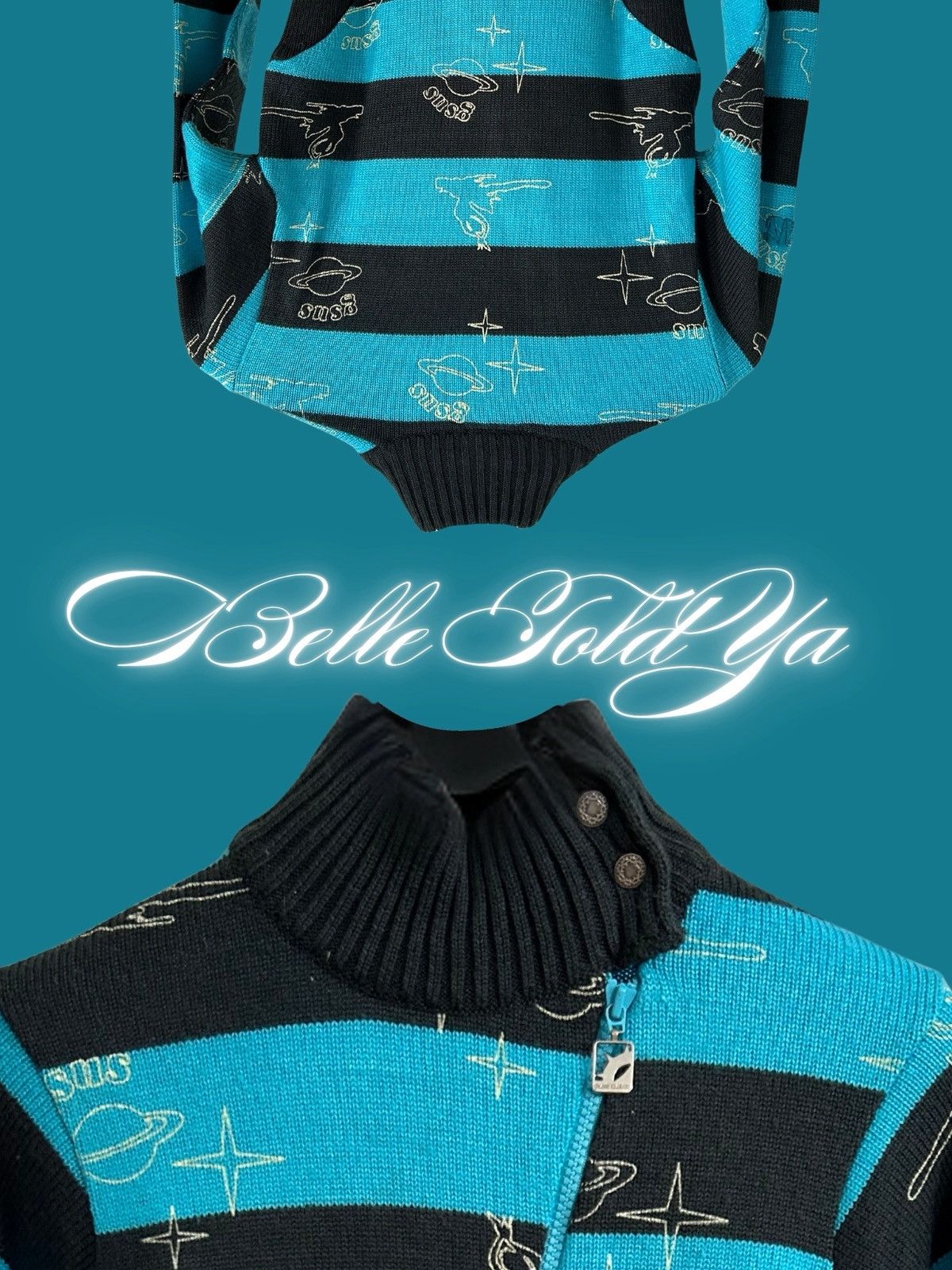 GSUS Sindustries Gsus industries Long Sleeve Turtelneck Size S / US 4 / IT 40 - 1 Thumbnail