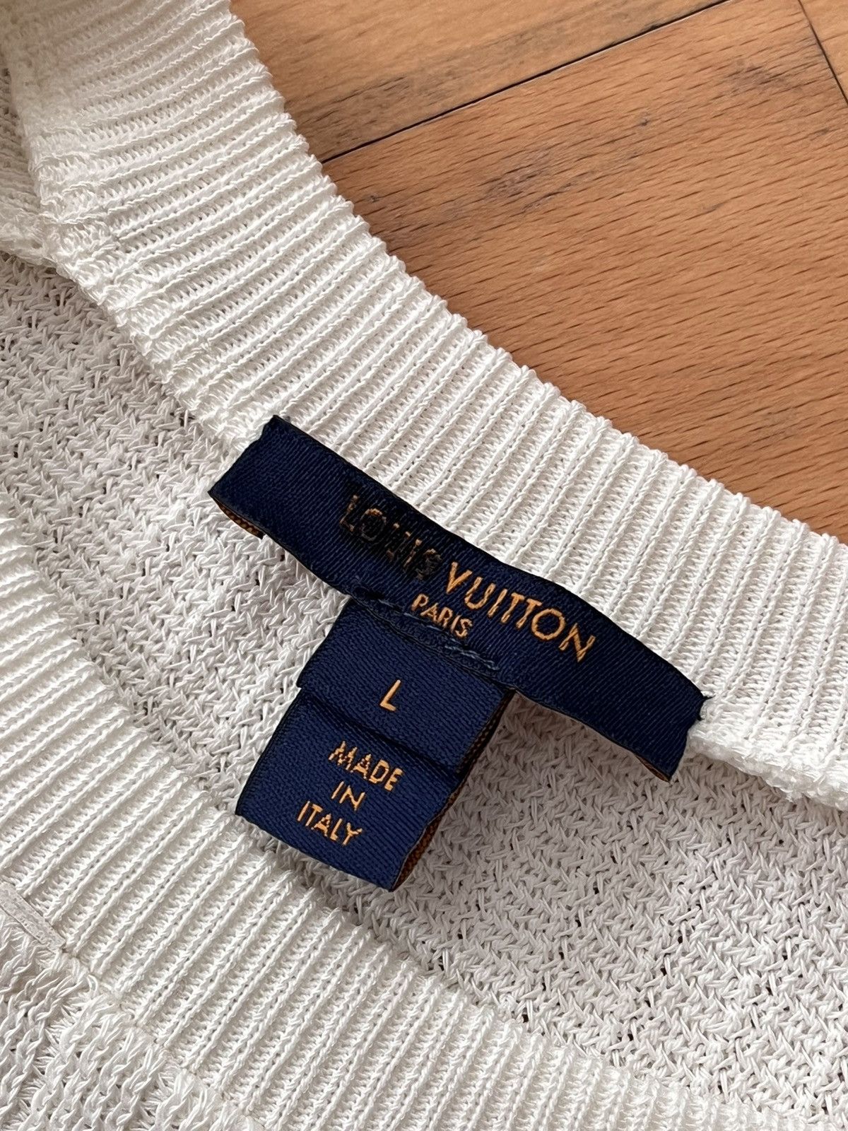 Louis Vuitton Louis Vuitton 2021 SS sweater by Virgil Abloh Size US L / EU 52-54 / 3 - 3 Thumbnail
