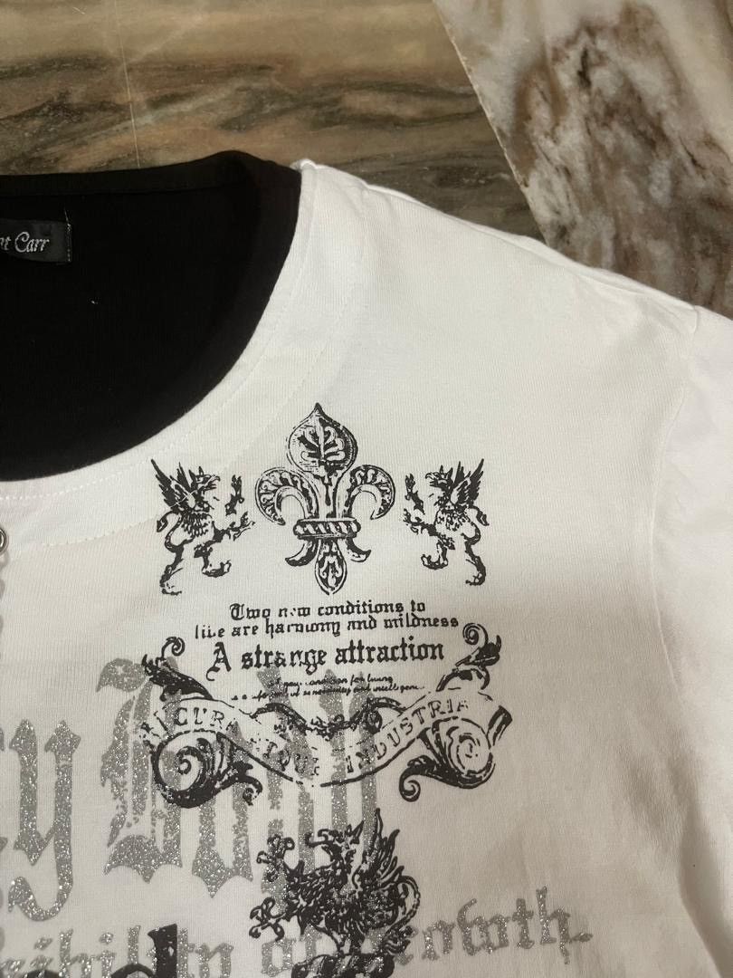 Hysteric Glamour Beaumont Carr Poem Gothic Trinal with Chain Size US L / EU 52-54 / 3 - 9 Thumbnail