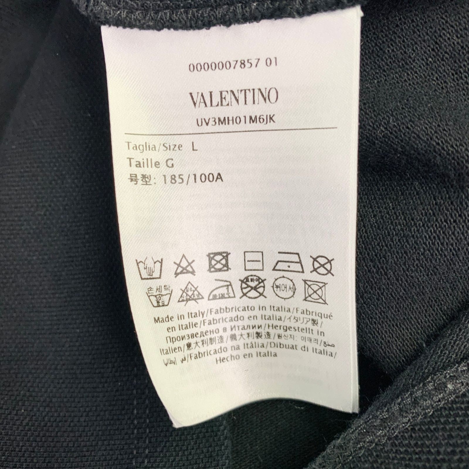 Valentino L Black Green Yellow Parrot Graphic Cotton Buttoned Polo Size US L / EU 52-54 / 3 - 7 Thumbnail