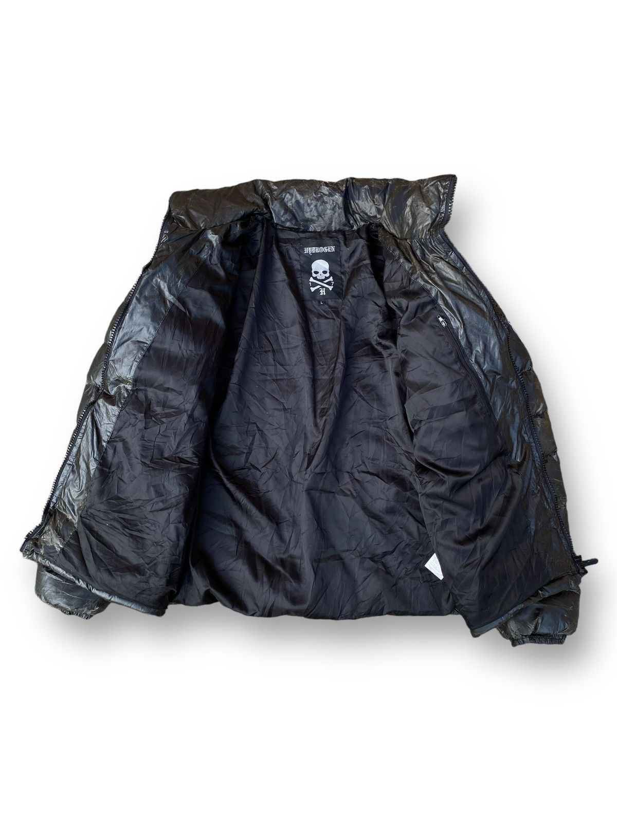 HYDROGEN × Vintage Vintage Hydrogen Embroidery Logo Spell Out Puffer. #C7 Size US L / EU 52-54 / 3 - 4 Thumbnail