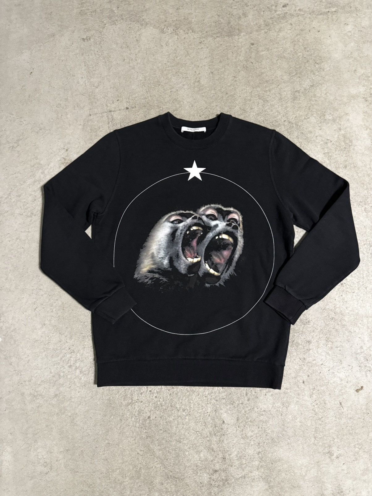Givenchy Riccardo Tisci Monkey Brothers Size US S / EU 44-46 / 1 - 1 Thumbnail