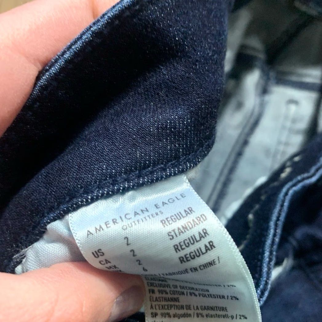 American Eagle Outfitters American Eagle hi-rise jegging jeans Regular 2 Women Blue Ankle Regular Color 2 Size 26" / US 2 / IT 38 - 6 Thumbnail