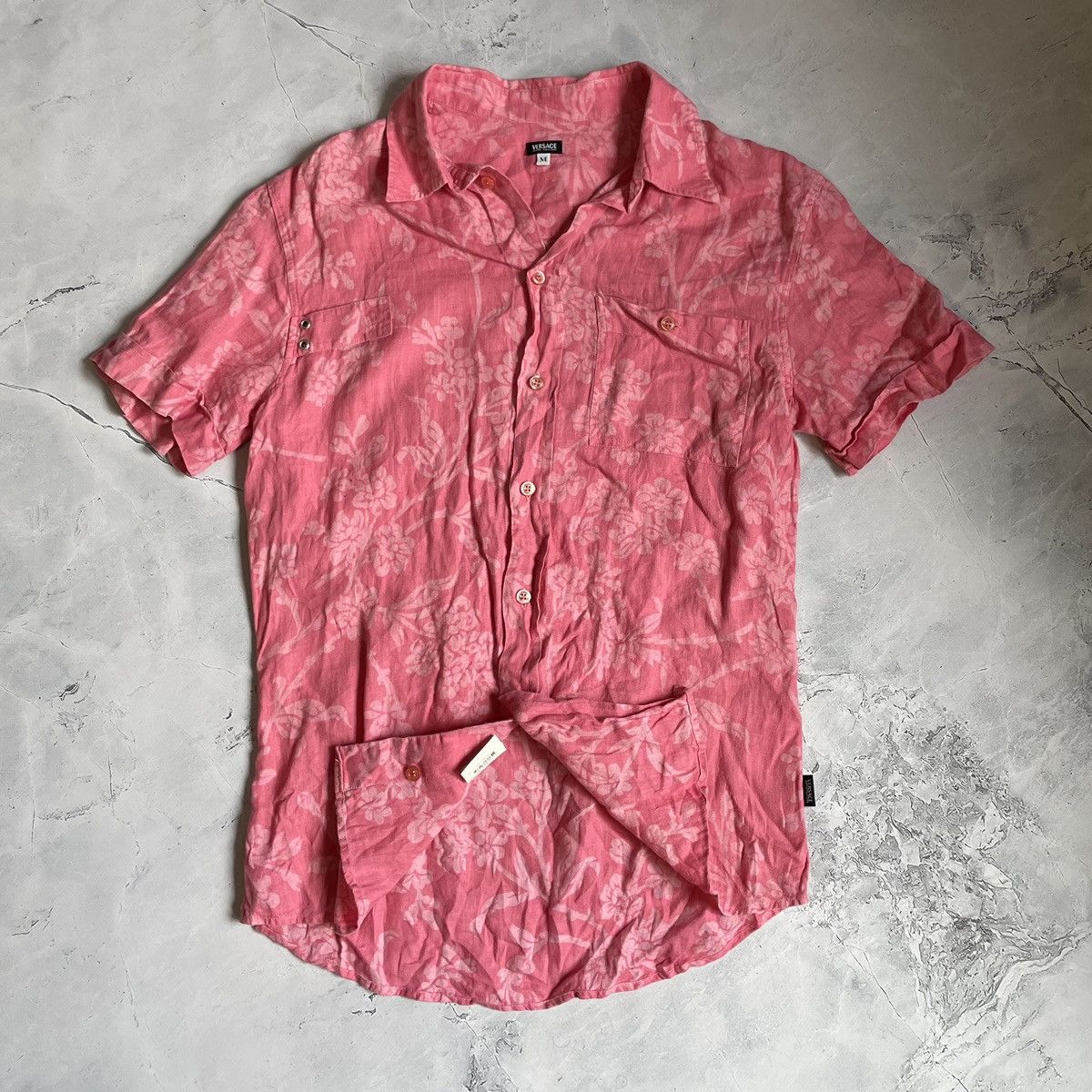 Versace Jeans Couture × Vintage Versace Hawaiian Shirt Size US M / EU 48-50 / 2 - 2 Thumbnail