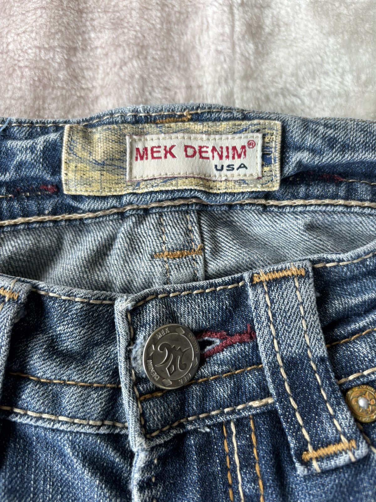Mek Denim 🔥MEK DENIM BOOTCUT JEANS Size 28" / US 6 / IT 42 - 9 Thumbnail