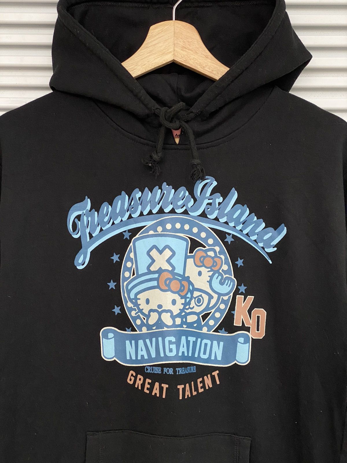 Cartoon Network Vintage Hello Kitty x One Piece Hoodies / Baby Anime Milo Size US M / EU 48-50 / 2 - 2 Thumbnail