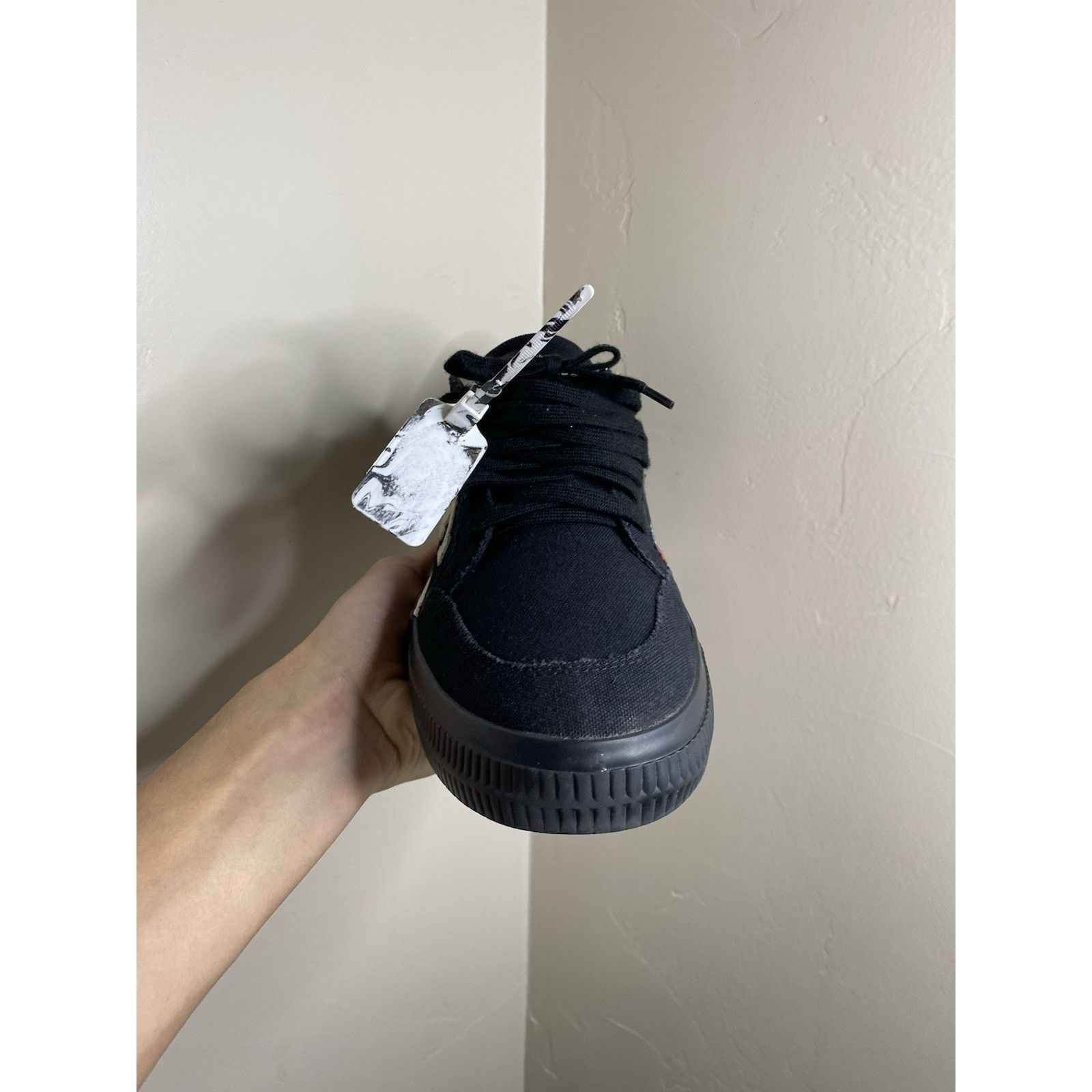 Off-White OFF-WHITE Vulc Low Canvas “black White” Size 12 US ( 45 EU ) Size US 12 / EU 45 - 6 Thumbnail