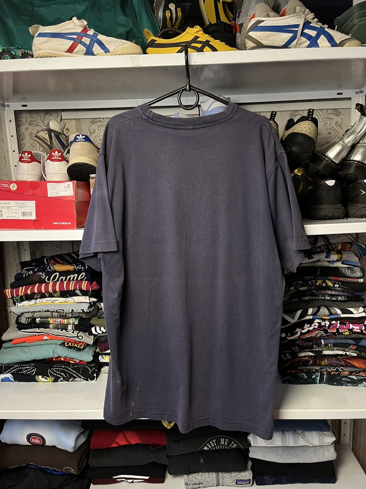 Nike Vintage THRASHED Nike Distressed Tee Shirt Mini Check Size US XL / EU 56 / 4 - 4 Thumbnail