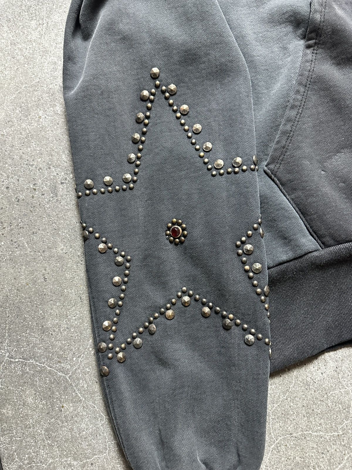 Satoshi Nakamoto Satoshi Nakamoto Star Studded Hoodie Black Grey Size US M / EU 48-50 / 2 - 3 Thumbnail
