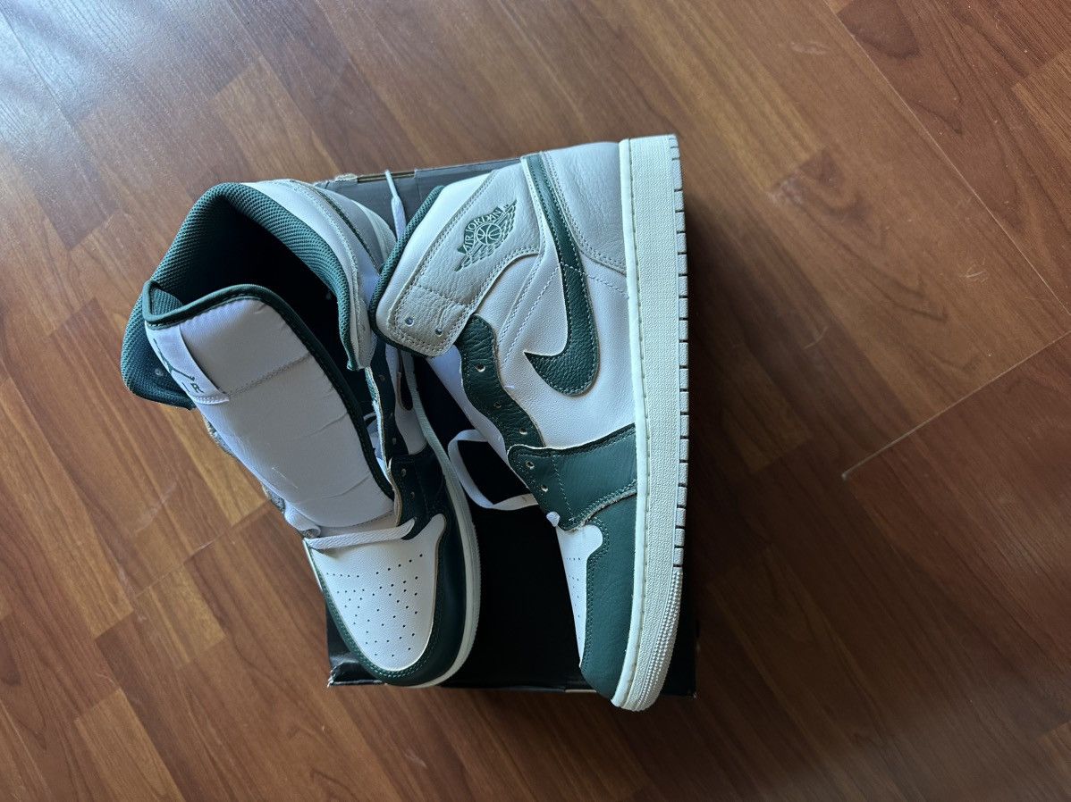 Jordan Brand Jordan 1 mid se oxidized green Size US 13 / EU 46 - 3 Thumbnail