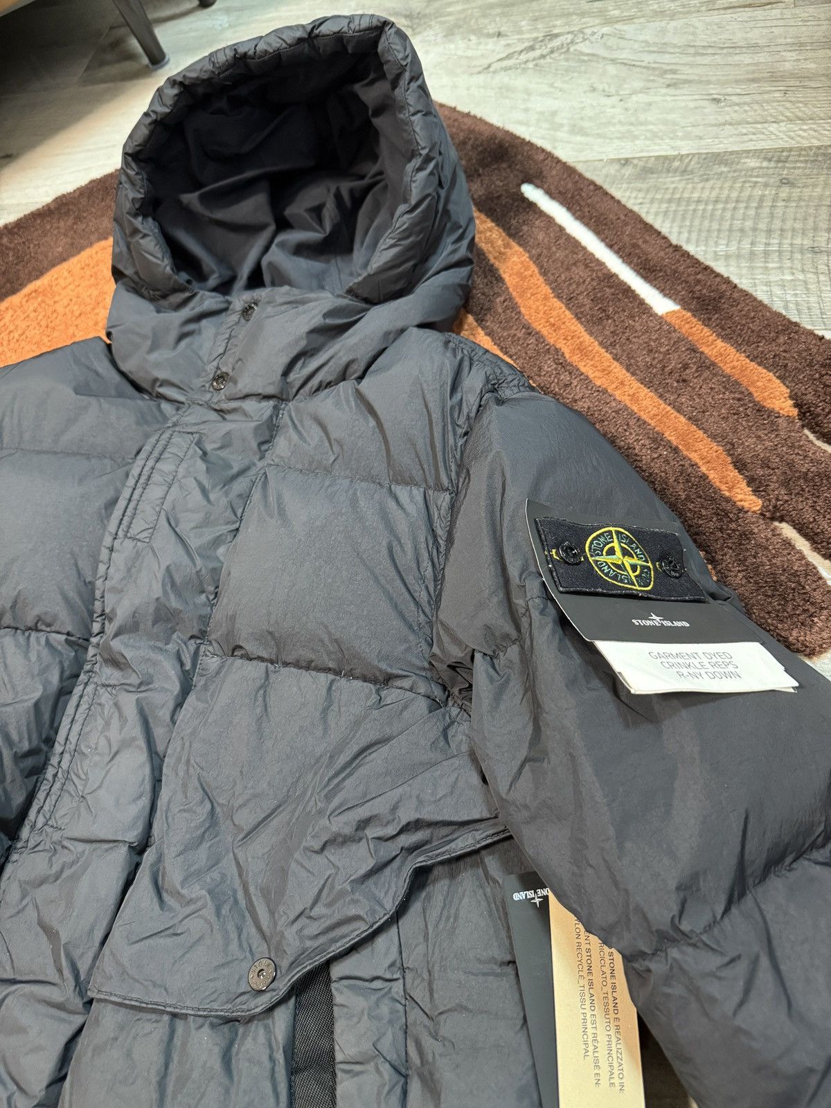 Stone Island Stone Island Down parka Garment Dyed Crinkle Reps R-NY Down Size US S / EU 44-46 / 1 - 5 Thumbnail