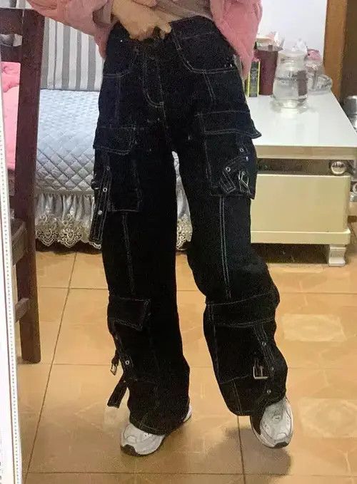 Baggy Cargo Techwear Hippie Pants