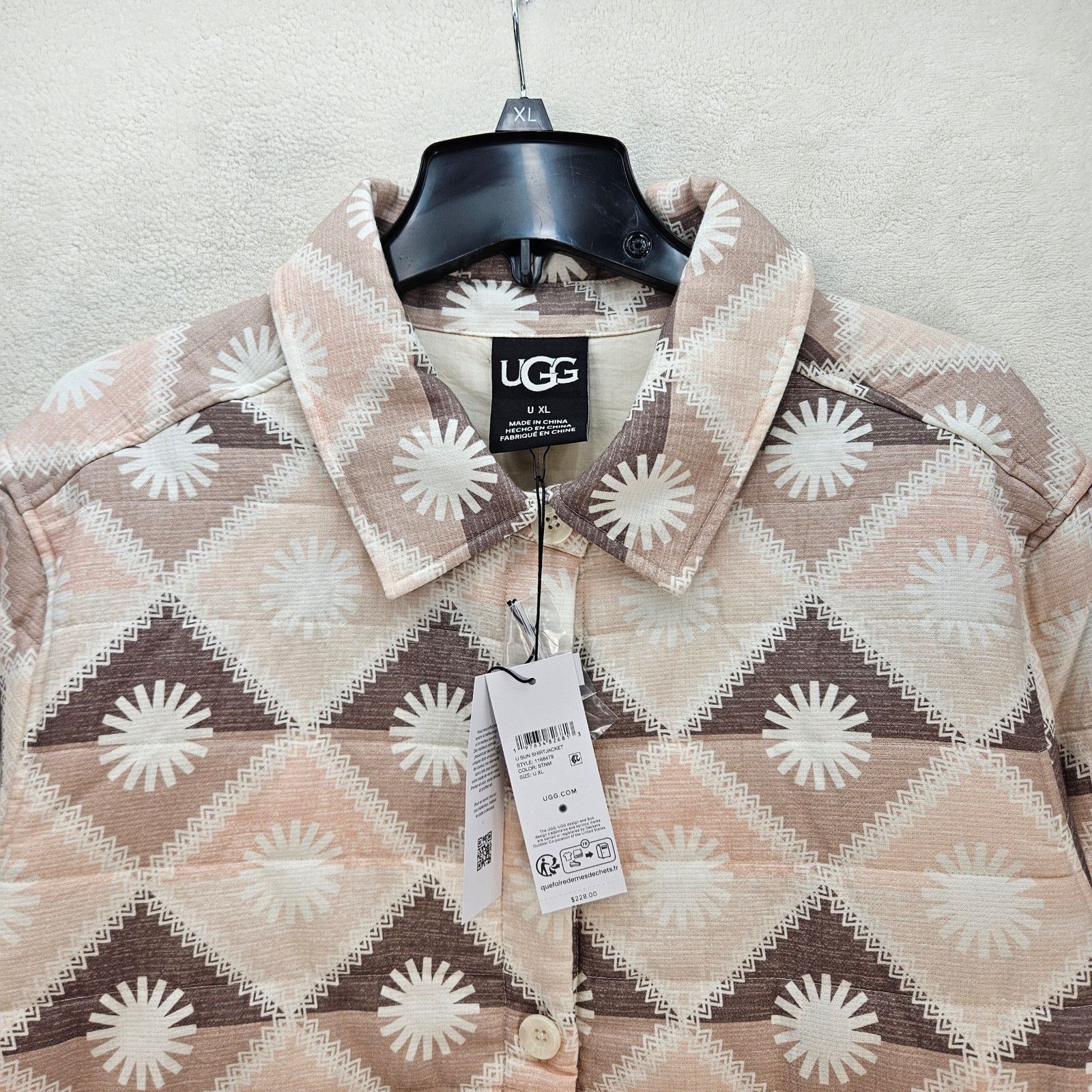 Ugg UGG ALL GENDER XLARGE SUN SHIRT QUILTED JACKET 1168479 Size US XL / EU 56 / 4 - 2 Thumbnail