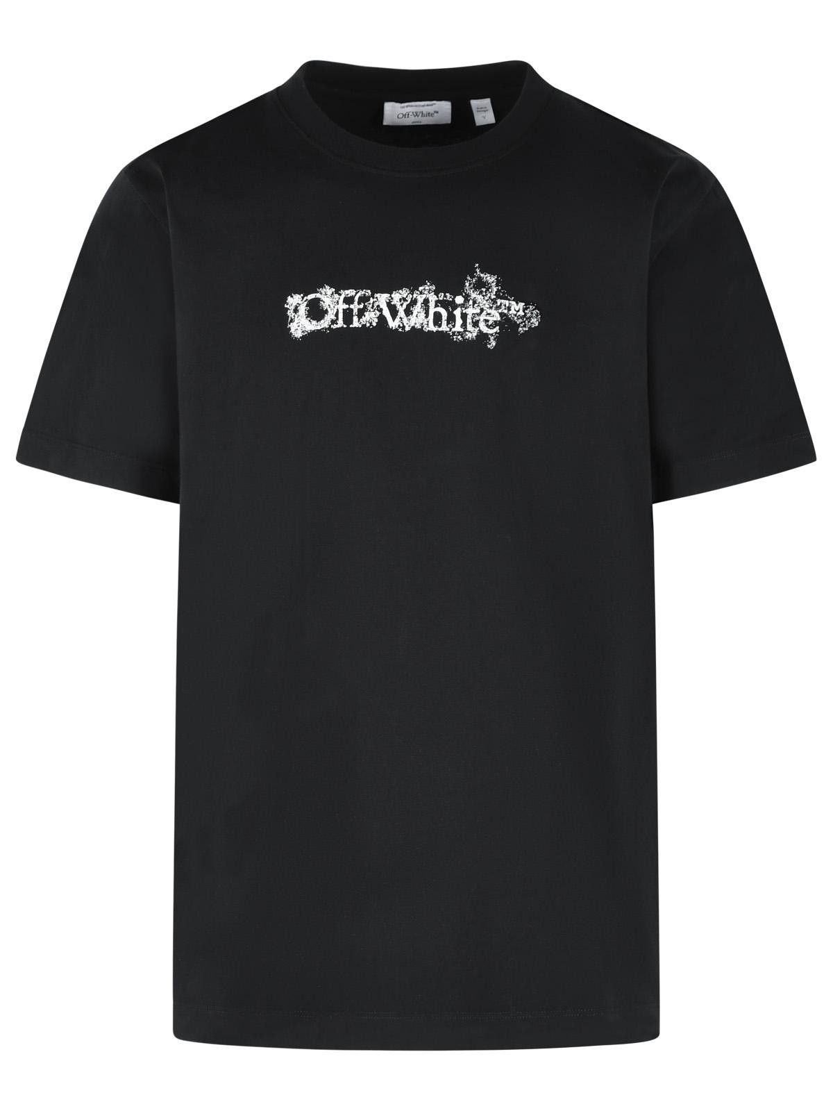 Off-White OFF-WHITE 'Heraldic' Black Cotton T-Shirt Size US XL / EU 56 / 4 - 1 Thumbnail