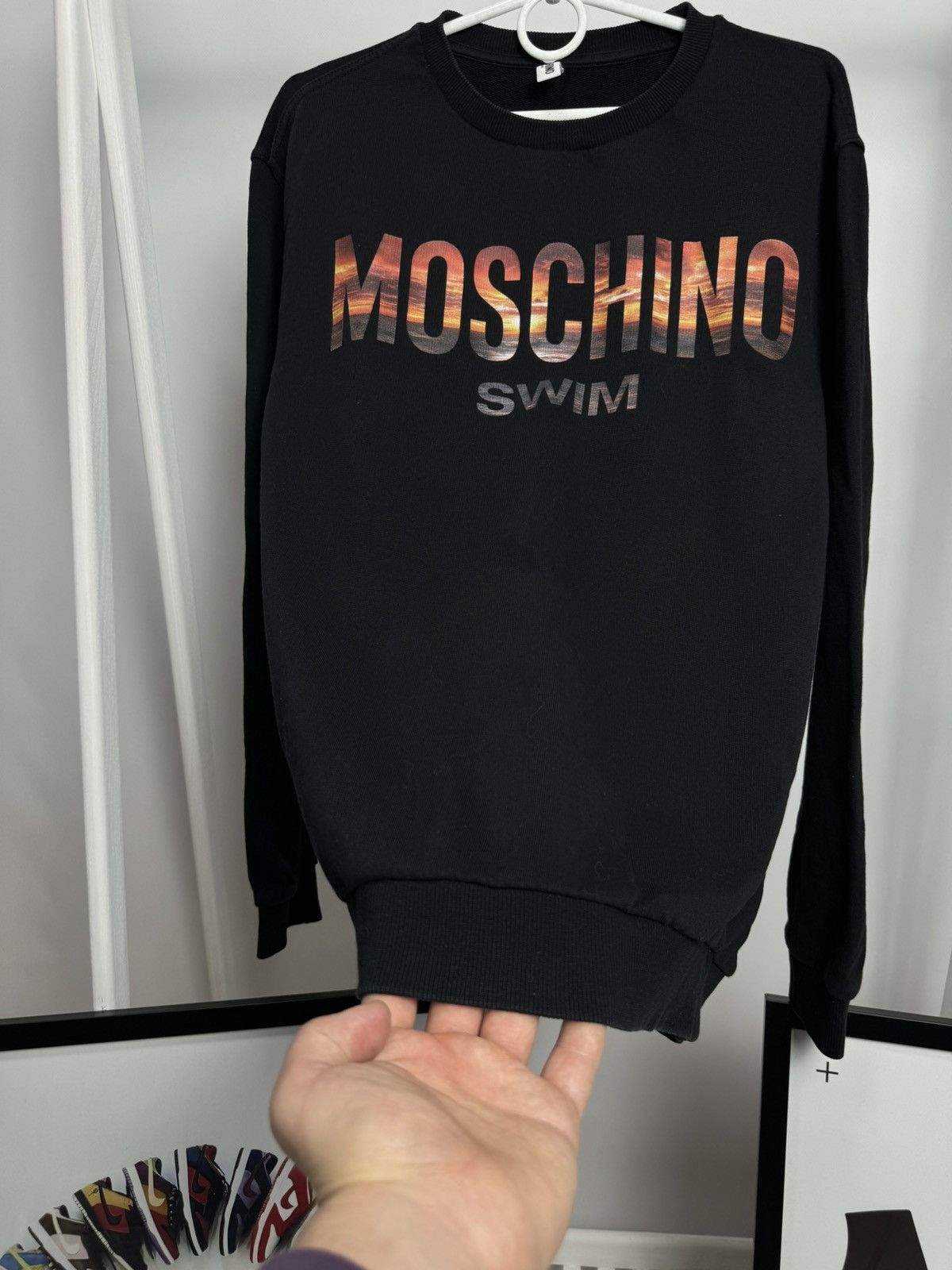 Moschino Rare Moschino Swim Sweatshirt Size US M / EU 48-50 / 2 - 4 Thumbnail