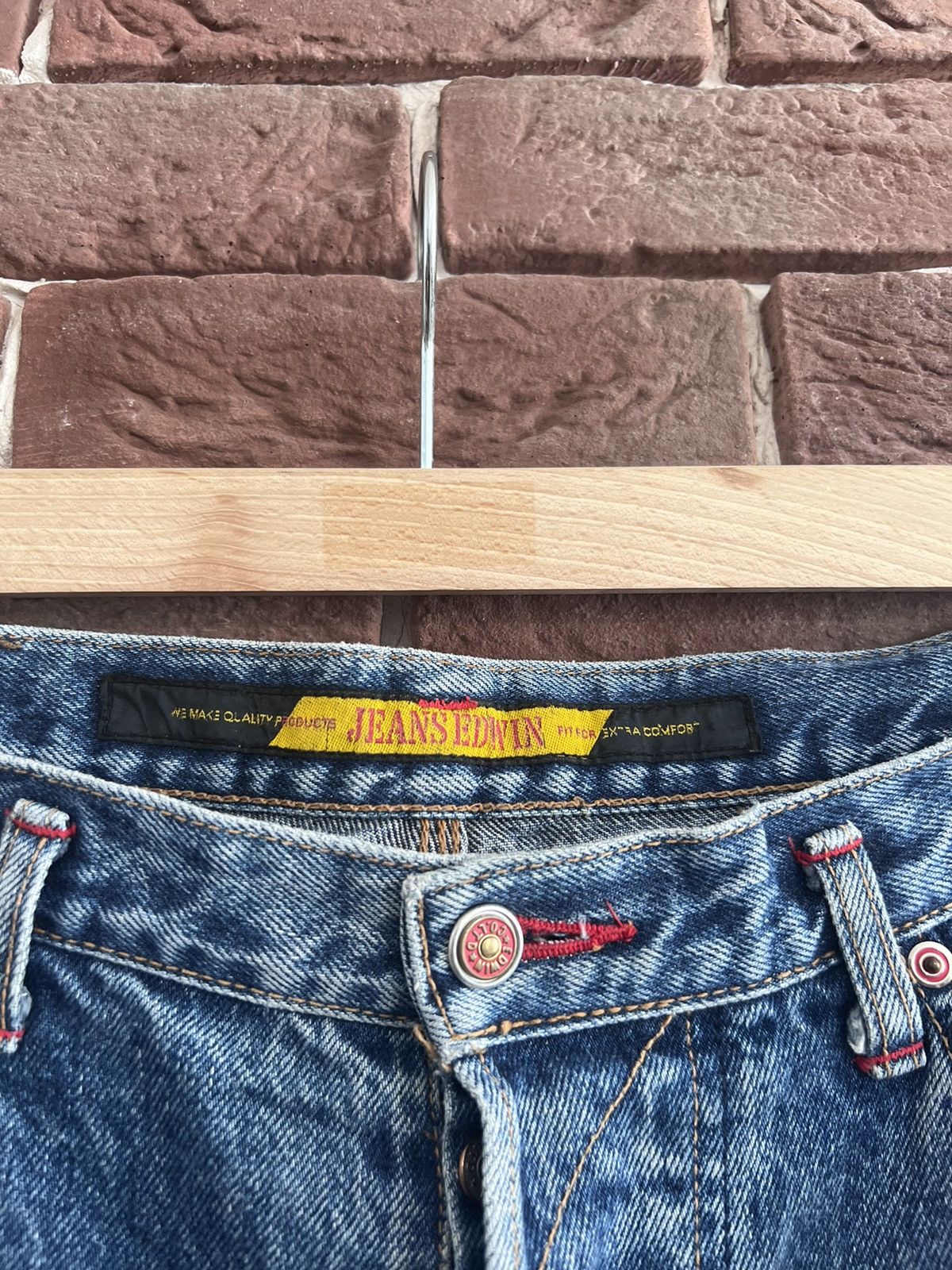 Edwin Edwin Tokyo Japan Brand Big Boy Baggy Denim Jeans Pants Y2K Size US 38 / EU 54 - 7 Thumbnail