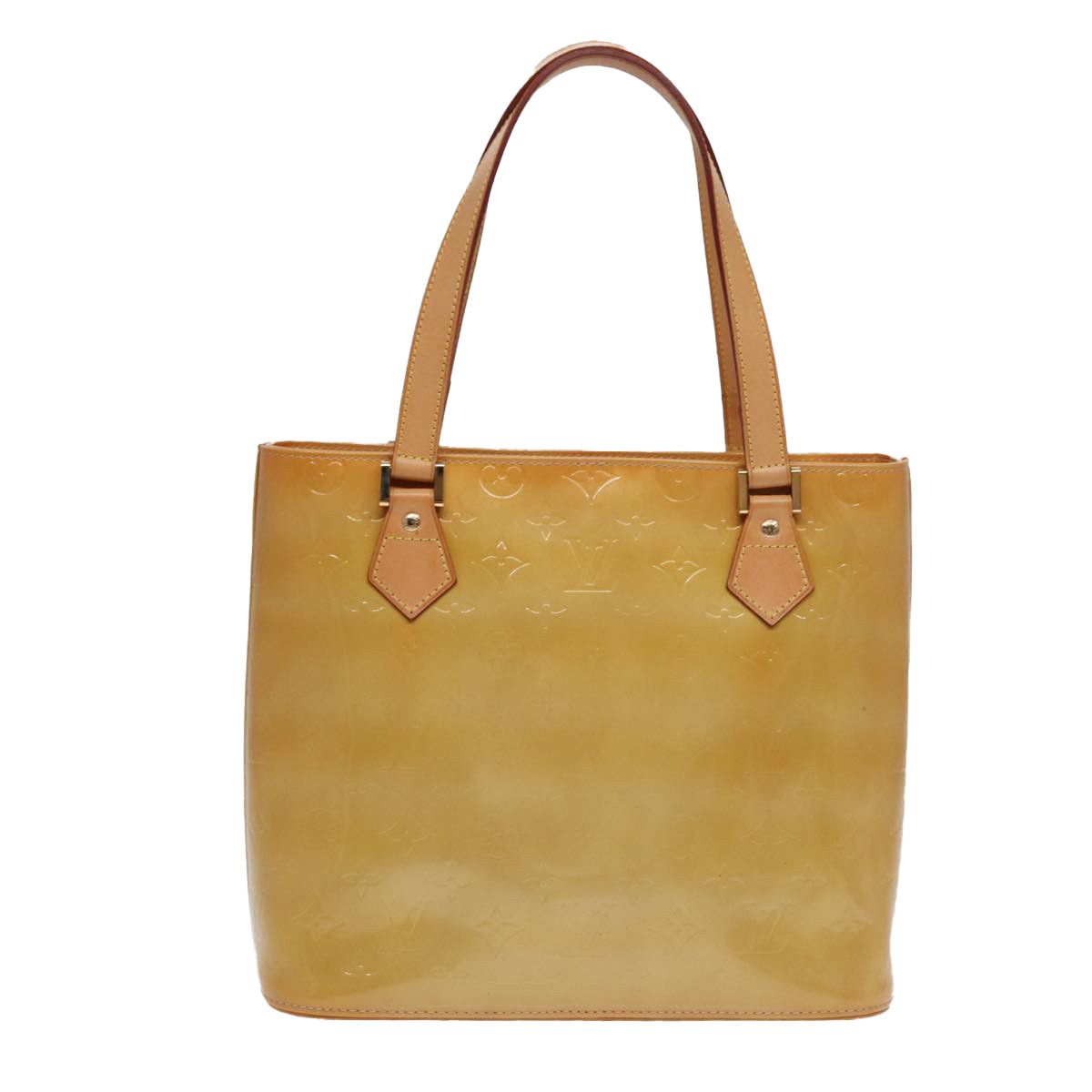 Louis Vuitton Houston Beige Patent Leather Handbag (Pre-Owned) Size ONE SIZE - 1 Thumbnail