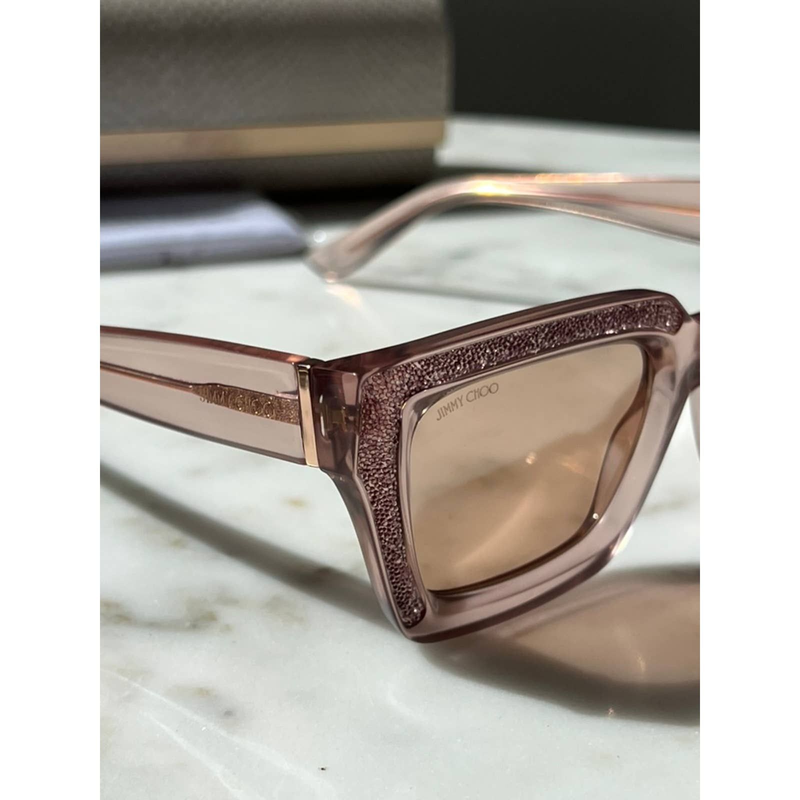 JIMMY CHOO ROUGE high quality Sunglasses