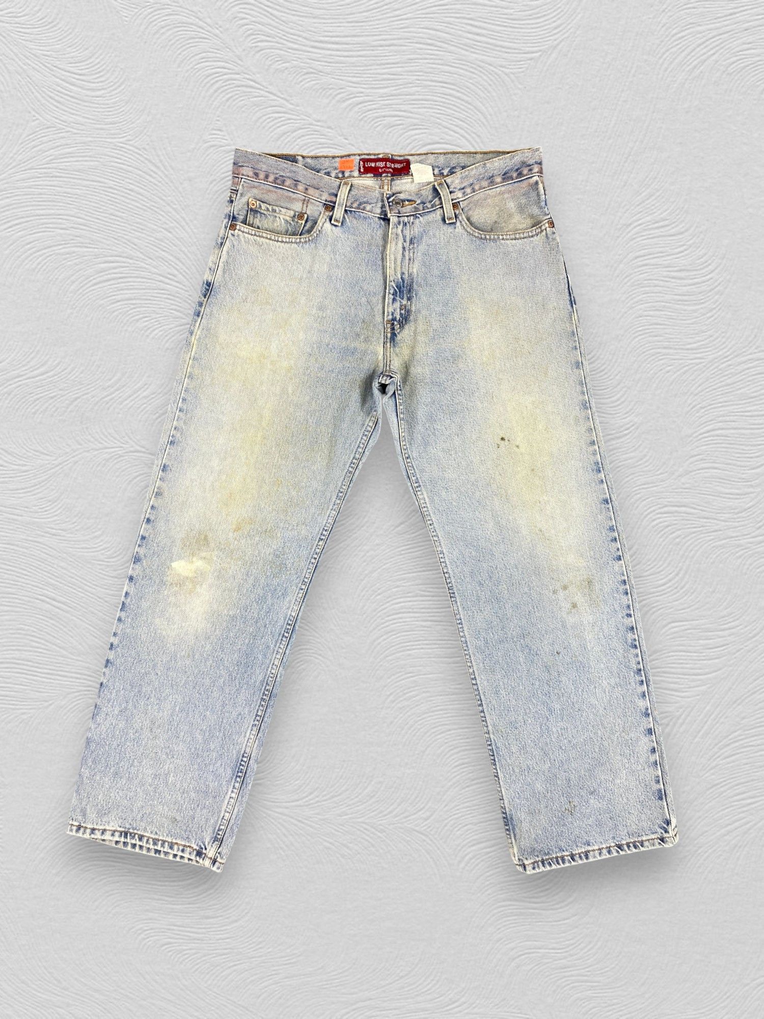 Light Blue Wash Vintage Low Rise Levi's 529 34x29 -JN1702