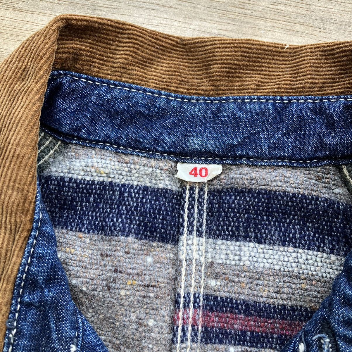 Vintage UNION MADE DOUBLE WORK CHORE DENIM JACKET Size US M / EU 48-50 / 2 - 4 Thumbnail