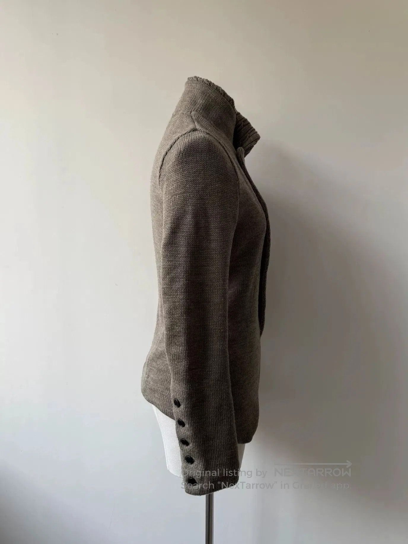 Y's yohji yamamoto wool jacket with unique design. Size US XS / EU 42 / 0 - 5 Thumbnail