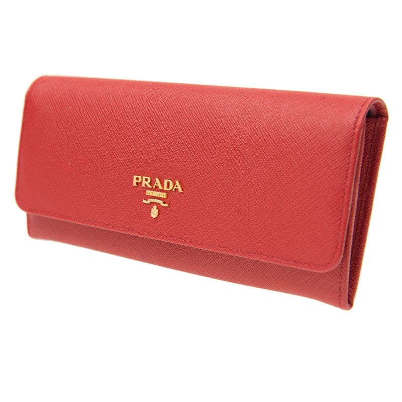 Prada o1srvl11e0724 Size: OS / Wallet in Red Size ONE SIZE - 2 Thumbnail