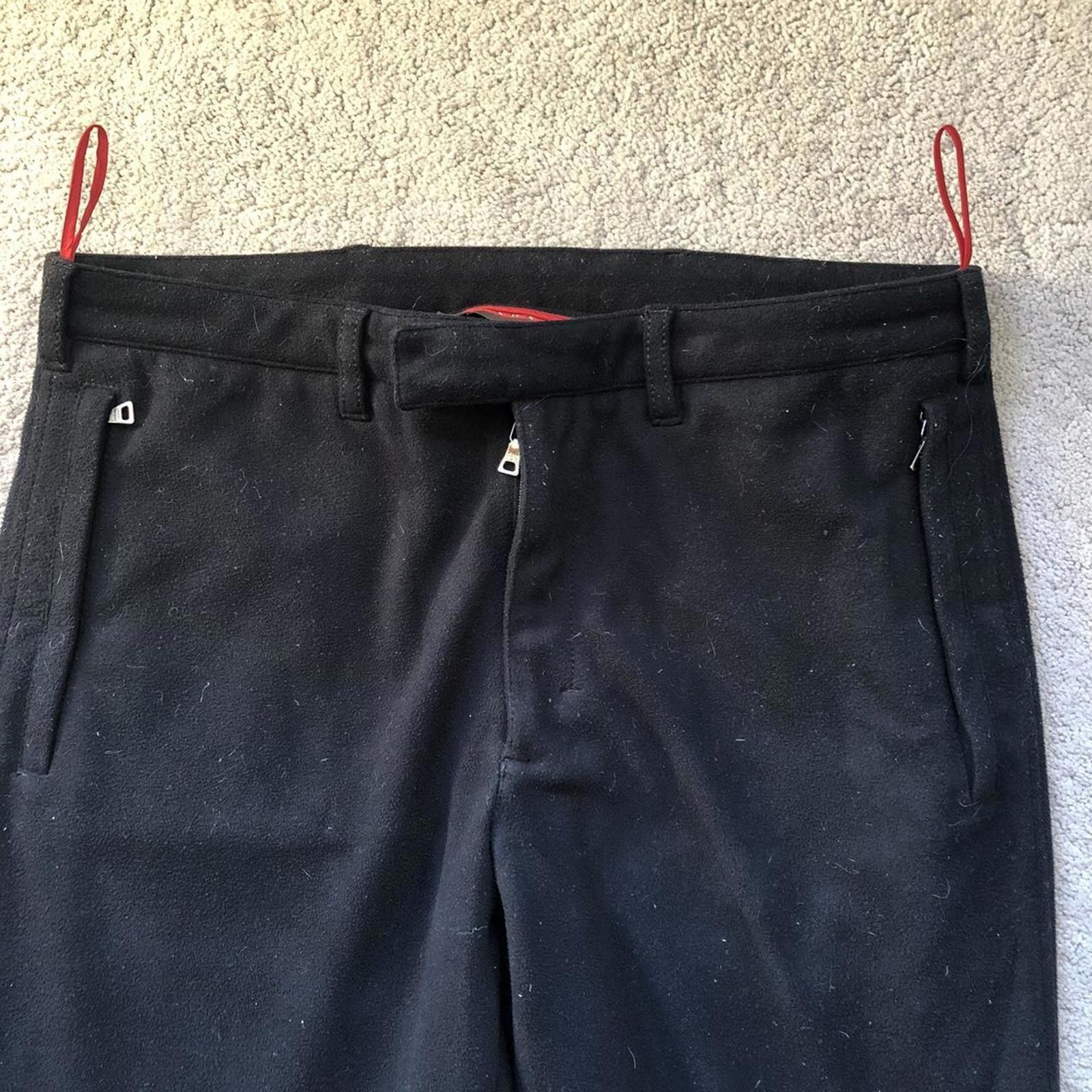 Prada Vintage Prada Red Tab Trousers Size US 32 / EU 48 - 2 Thumbnail