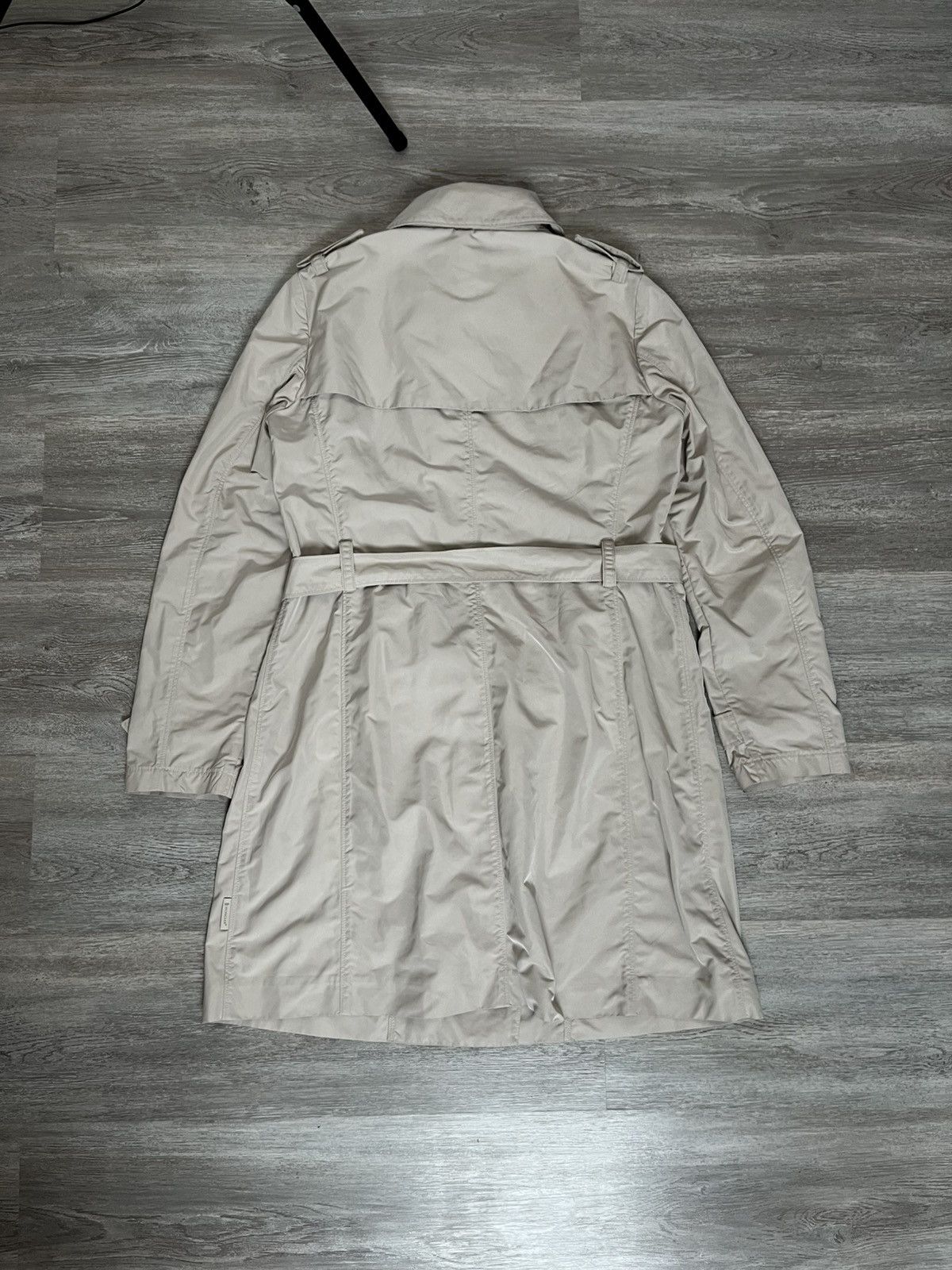 Designer × Moncler double-breasted trench coat moncler streetwear old money Size M / US 6-8 / IT 42-44 - 2 Thumbnail