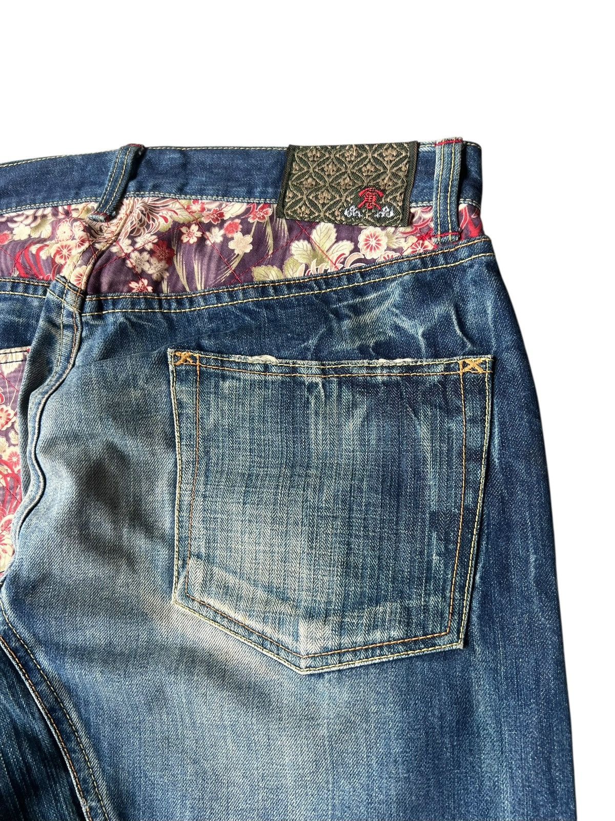 Eternal ETERNAL Distressed Aging Mud Hybrid Denim Loose Jeans Size US 34 / EU 50 - 19 Thumbnail