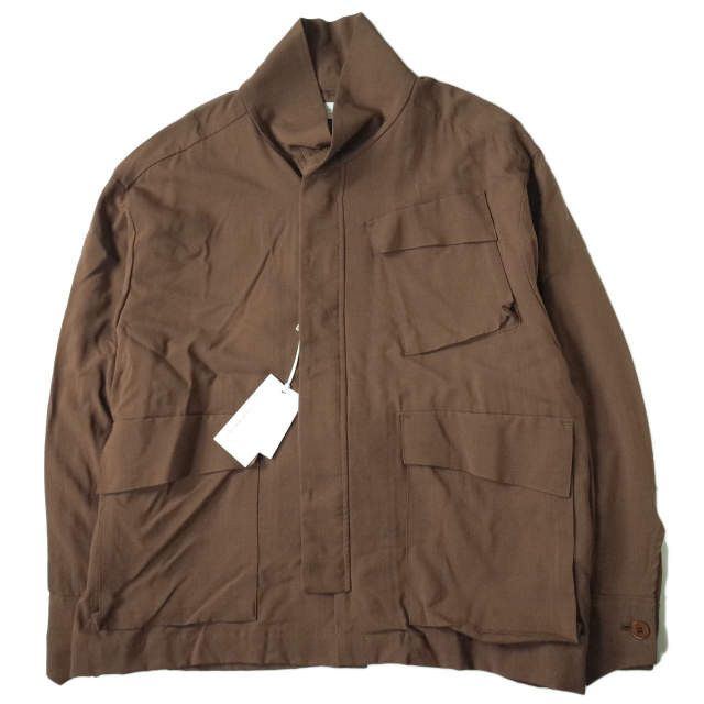 Other Other UNDECORATED WOOL CUPRA VOILE Jacket Others Outerwear UDS21205 DUTY FREE for USA Size ONE SIZE - 1 Thumbnail