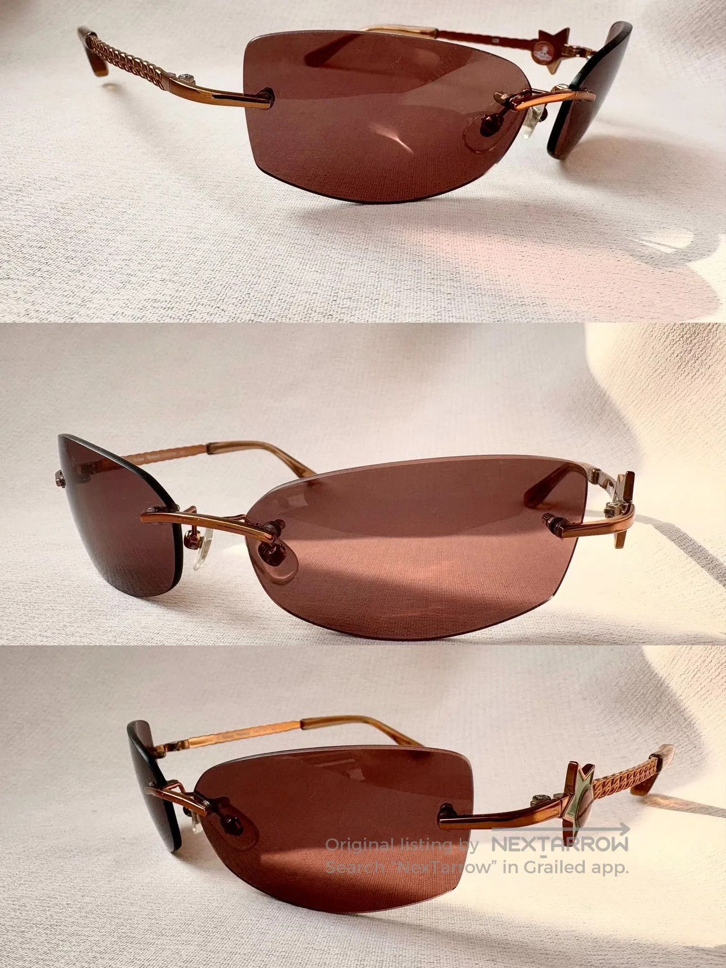 Vivienne Westwood Vivienne Westwood Vintage Star Sunglasses. Size ONE SIZE - 3 Thumbnail