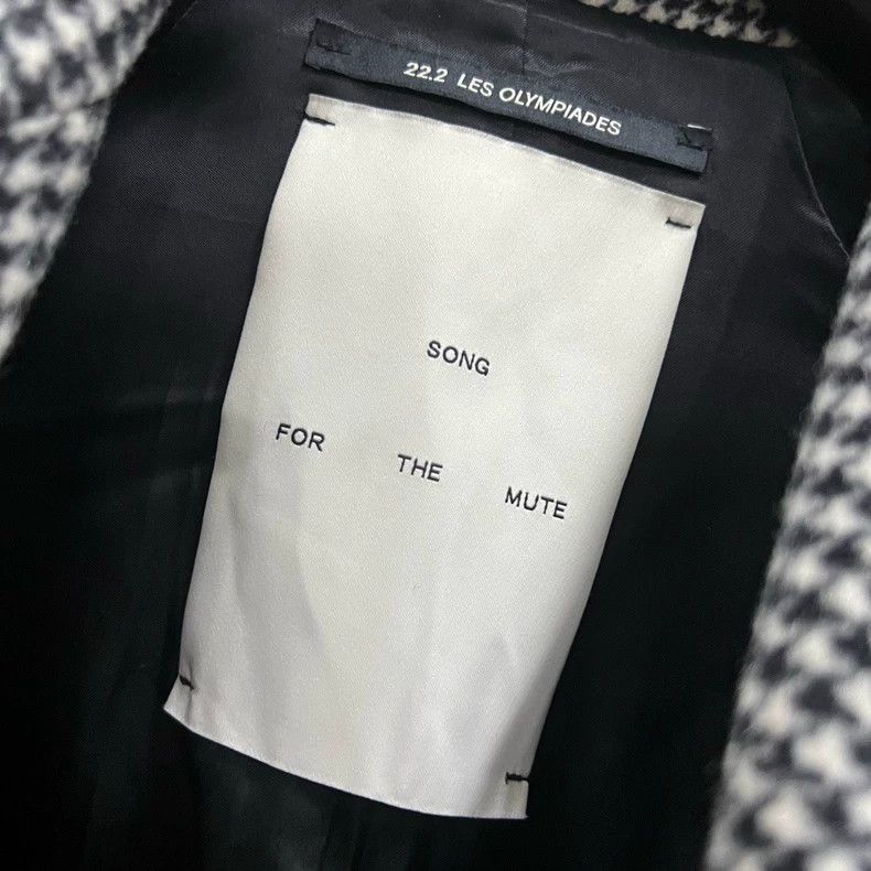 Song For The Mute Song For The Mute herringbone lapel coat Size US M / EU 48-50 / 2 - 3 Thumbnail