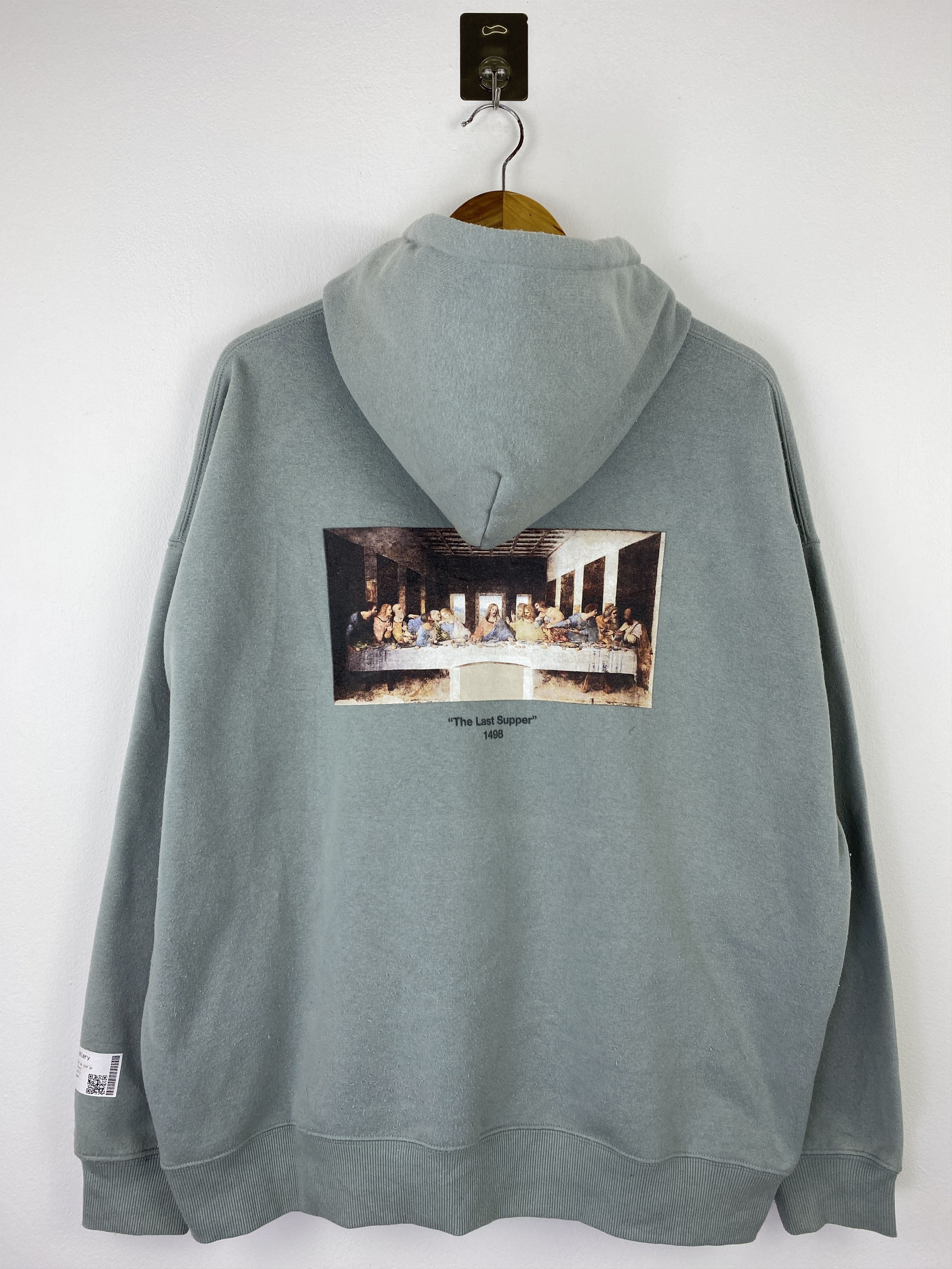 Japanese Brand Freak's Store Da Vinci Last Supper Art Hoodie BP0055 Size US L / EU 52-54 / 3 - 3 Thumbnail