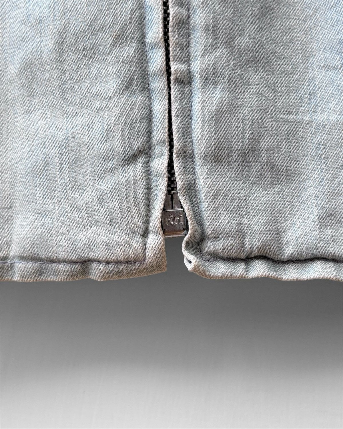 A.P.C. Ss2003 Denim Moto Biker Jacket Size US M / EU 48-50 / 2 - 10 Thumbnail