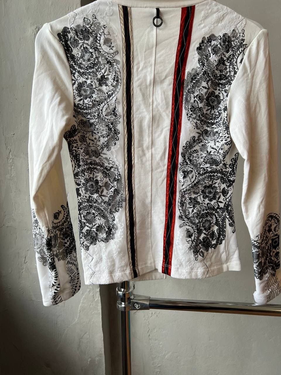 Designer SAVE THE QUEEN ARTISTIC LACE INSPIRED RARE WOMAN BLAZER L Size L / US 10 / IT 46 - 16 Thumbnail