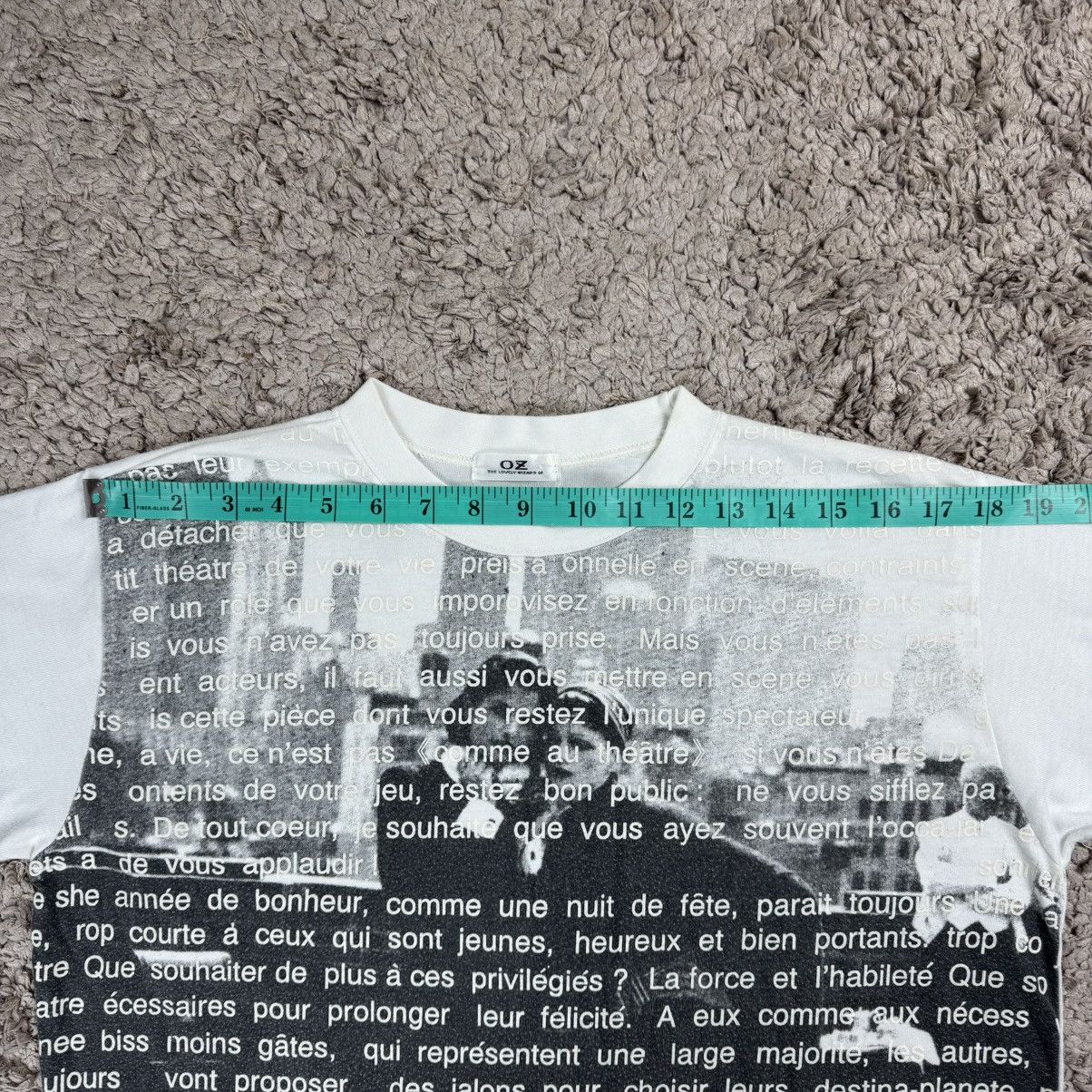 Vintage Vintage Art Photo Collage Graphic French T-shirt Size US M / EU 48-50 / 2 - 12 Thumbnail