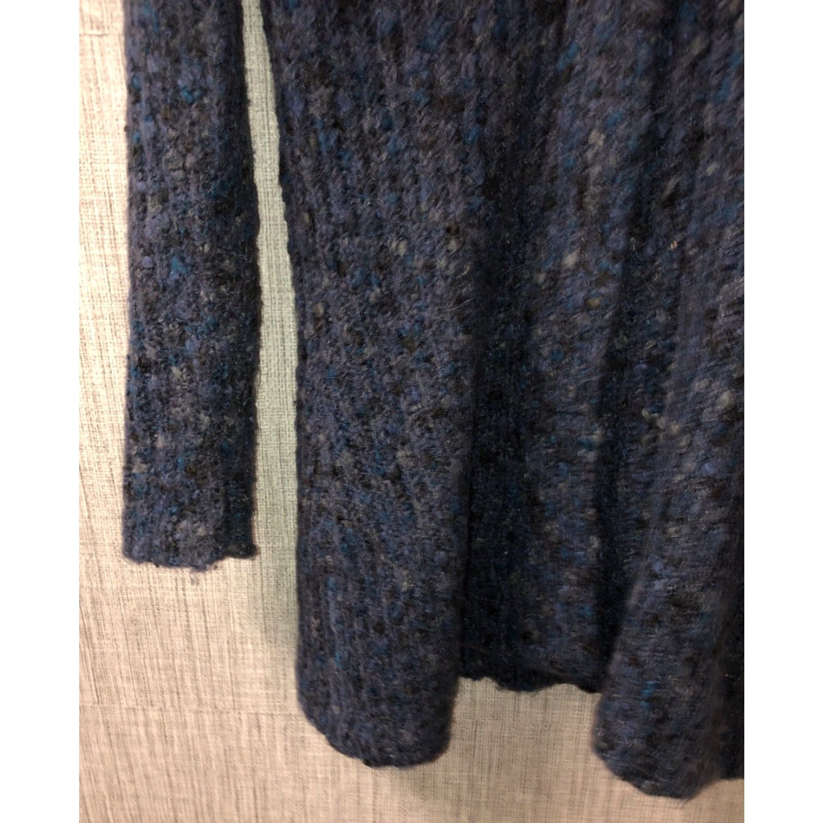 Vintage Marisa Christina Sweater Women’s Blue Size S Acrylic Blend Alpaca Mohair Single Button Size S / US 4 / IT 40 - 3 Thumbnail