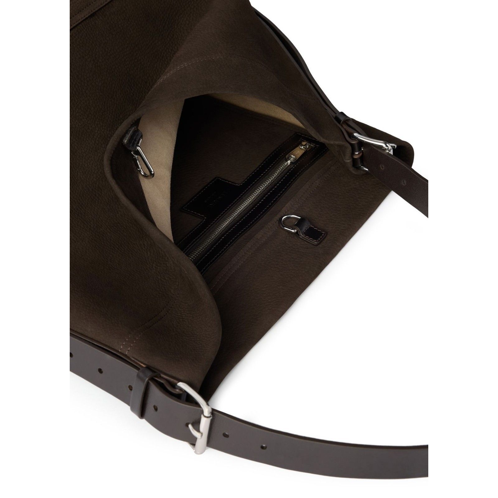 Lemaire LEMAIRE Belted Tote Ebony Brown Bag New & Authentic Size ONE SIZE - 4 Thumbnail