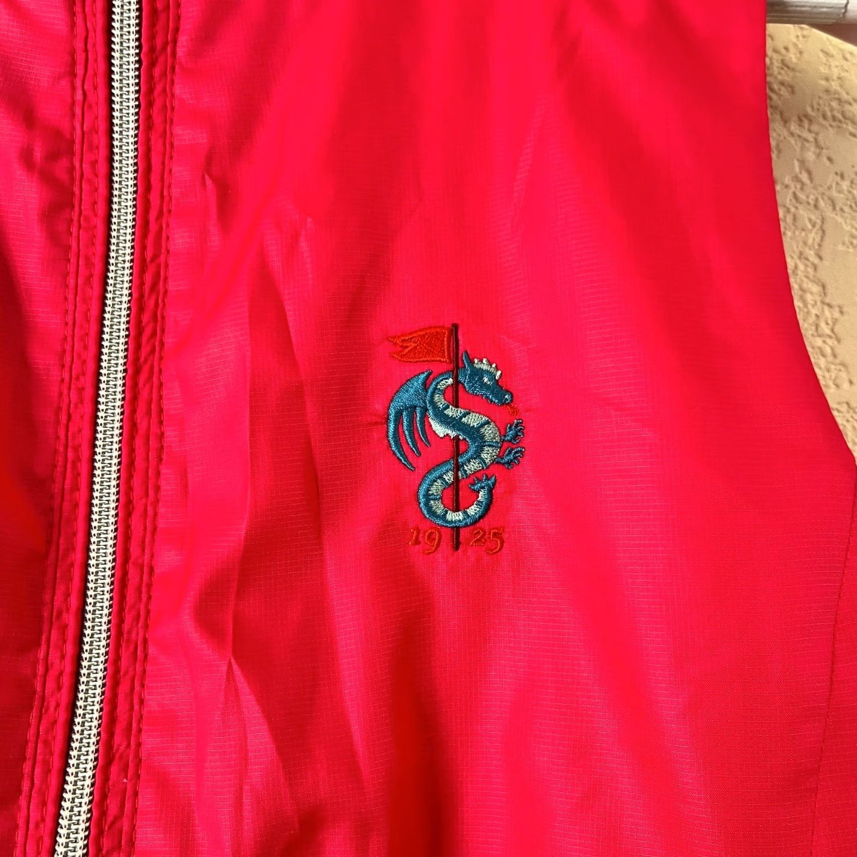 Ralph Lauren Polo Golf Ralph Lauren Performance Wind Vest Small Embroidered Dragon 1925 Logo Women's Pink Vest with Full Zip Pockets Size S / US 4 / IT 40 - 4 Thumbnail