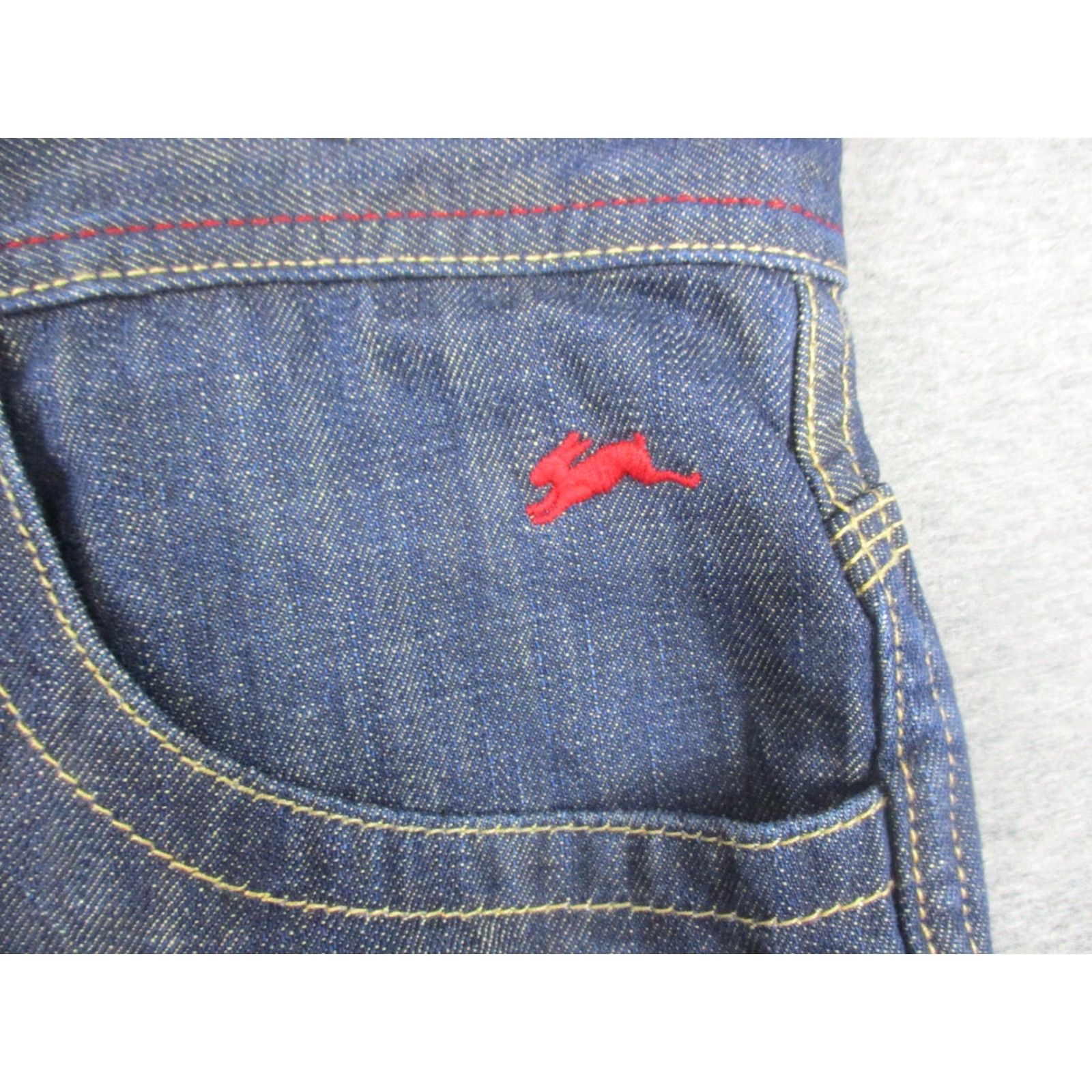 Vintage A Tiziano Andrew Distressed Jeans Original Series 36 Baggy Wide-Leg Y2K Unisex Adults 36 Almond Jeans Hip Hop Distressed 32 Inseam Mens Size US 36 / EU 52 - 3 Thumbnail