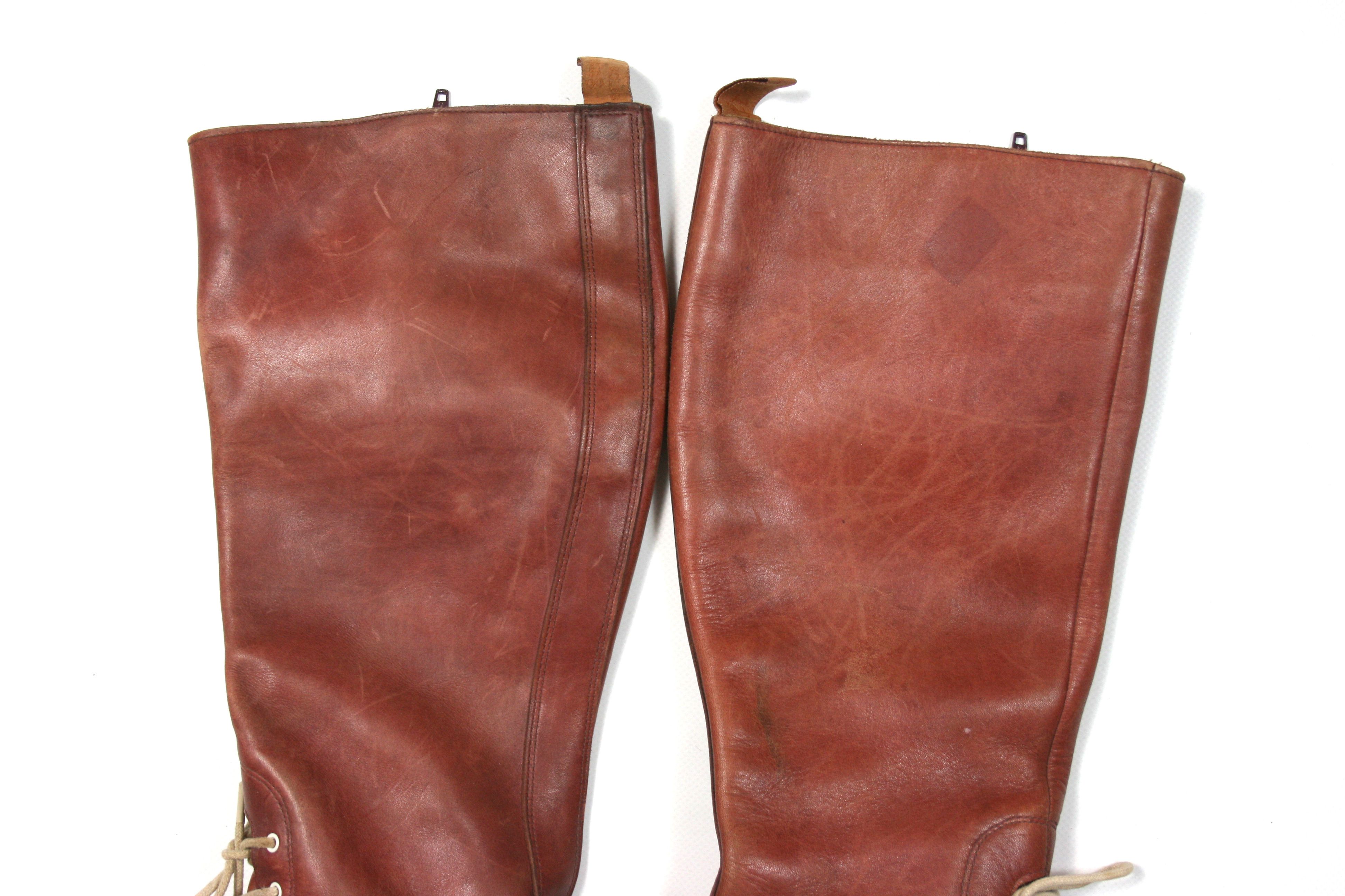 Dr. Martens Moya Leather High Knee Boots Size US 7.5 / IT 37.5 - 4 Thumbnail