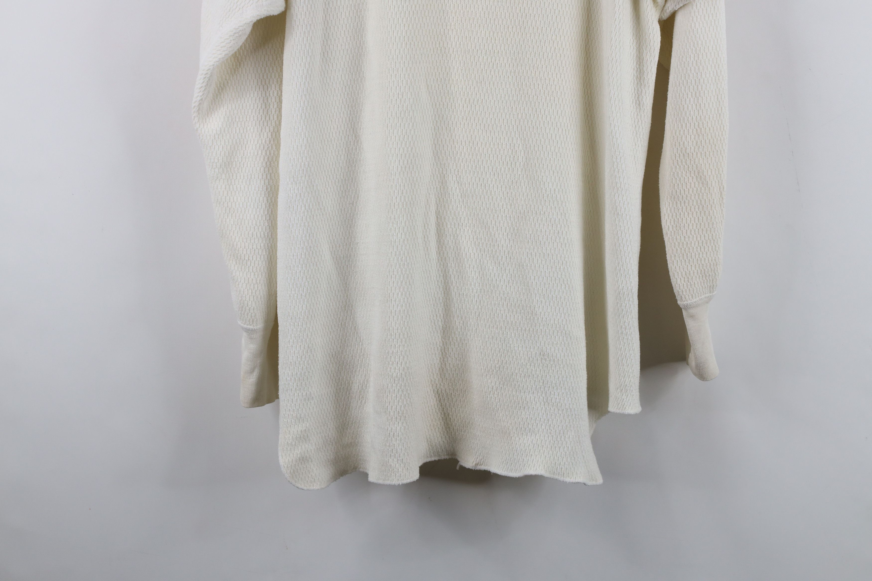 Vintage Vintage 70s Streetwear Waffle Knit Long Sleeve T-Shirt USA Size US XL / EU 56 / 4 - 13 Thumbnail