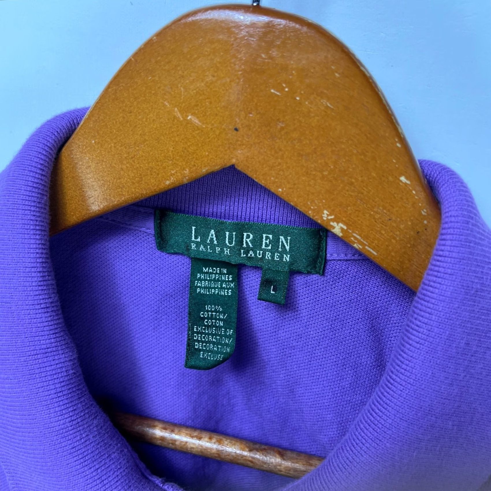 Ralph Lauren VINTAGE Lauren Ralph Lauren Crest Shirt Women L Polo Size L / US 10 / IT 46 - 5 Thumbnail