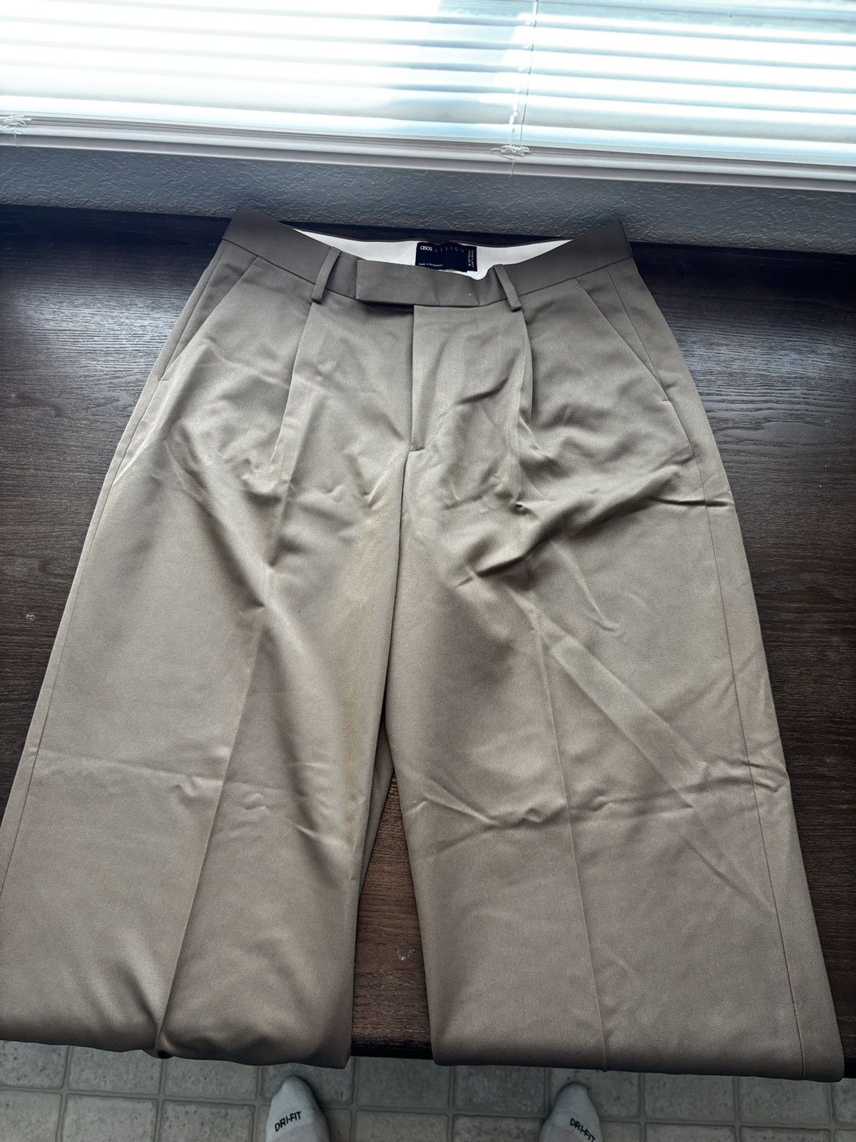 Asos ASOS BAGGY SUIT PANTS Size US 34 / EU 50 - 3 Thumbnail