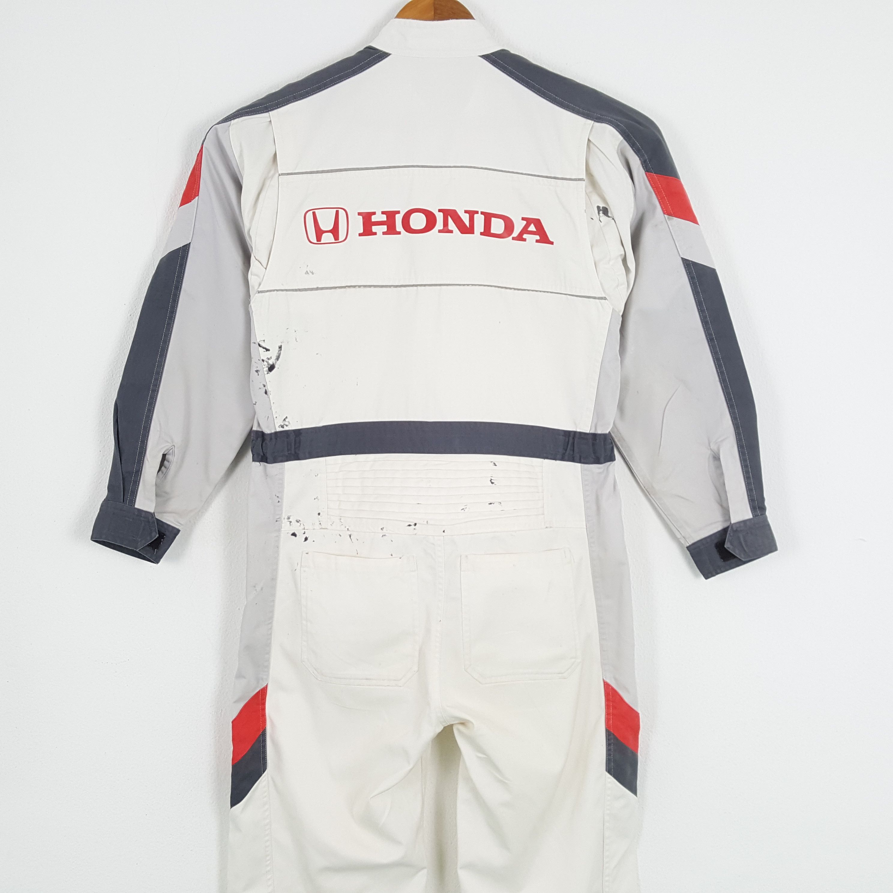 Honda × Vintage Vintage HONDA Japanese Racing Formula One Coverall Jacket Size US M / EU 48-50 / 2 - 2 Thumbnail