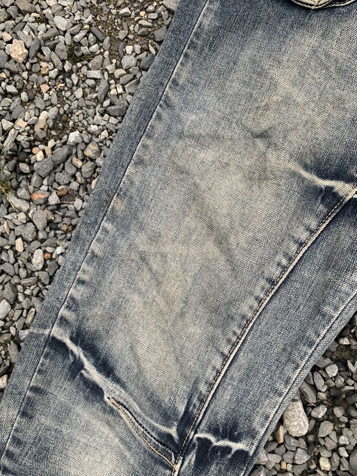 PPFM PPFM BANANA CURVE CUT BANANA JAPANESE PUNK RUSTY DENIM Size US 32 / EU 48 - 19 Thumbnail