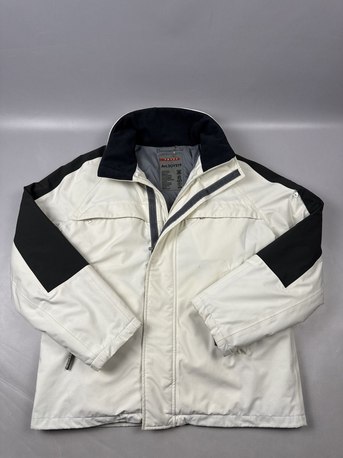 Prada Prada sport goretex ski jacket white performance Size US XL / EU 56 / 4 - 2 Thumbnail