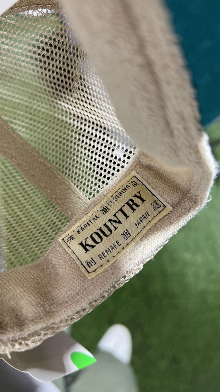 Kapital Kapital Trucker Hat Size ONE SIZE - 3 Thumbnail